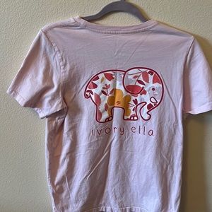 ivory ella short sleeve small